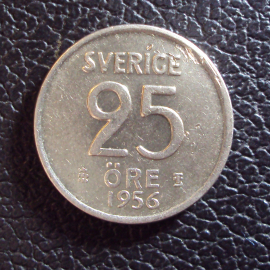 Швеция 25 эре 1956 год.