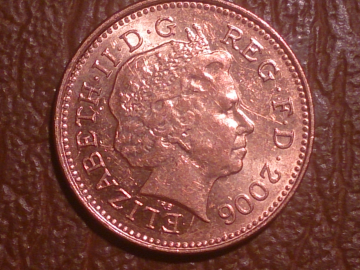 Великобритания, 1 пенни 2006 год (1)