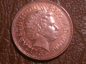 Великобритания, 1 пенни 2006 год (3)