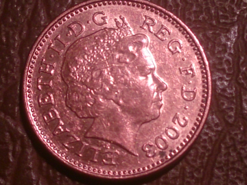 Великобритания, 1 пенни 2003 год (2)