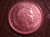 Великобритания, 1 пенни 2002 год (1)