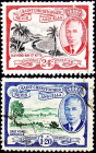 Сент-Китс и Невис 1952 год . Каталог 6,90 € .