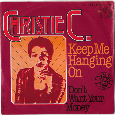 Christie C. "Keep Me Hanging On" 1979 Single