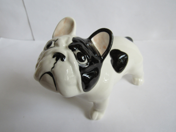 Французский бульдог собака № 2,авторская керамика,Вербилки