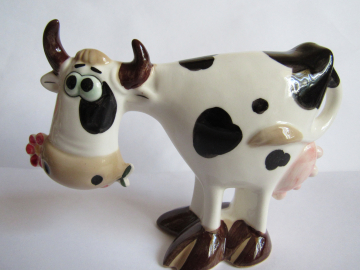 Корова № 1 ,авторская керамика,Вербилки