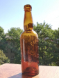 Старое стекло Кёнигсберга Бутылка "EIGENTUM DER SCHLOSSBRAUEREI KIEL" - вид 3