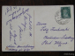 Почтовая карточка Открытка 1928 Из-во L&P Молодые люди Гитара С Днем Рождения - вид 1