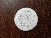 Монета 2 гроша 1773 Пруссия Кёнигсберг Оригинал