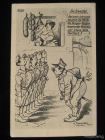 Почтовая карточка Открытка на юмористическую тему 1914 год Первая Мировая Оригинал