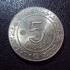 Алжир 5 динар 1972 год 10 лет независимости.