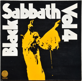 Black Sabbath "Vol.4" 1972 Lp  Swirl.