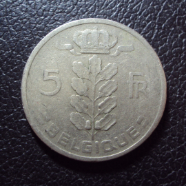 Бельгия 5 франков 1948 год belgique.