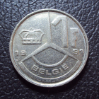 Бельгия 1 франк 1991 год belgie.