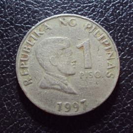 Филиппины 1 писо 1997 год.