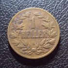Германская Восточная Африка 1 геллер 1904 a год.
