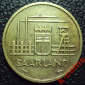 Германия Саарланд 10 франков 1954 год. - вид 1