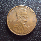 США 1 цент 2003 d год.