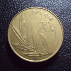 Бельгия 20 франков 1993 год Belgie.