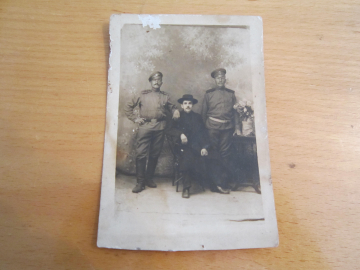 Старинное фото старшин Российской Императорской Армии до 1917 г.