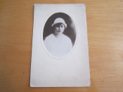 Старинное фото девушки до 1917 г.