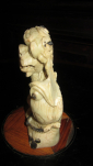 старинная статуэтка ручной работы: СОБАКИ, мыльный камень , Восток 19 век - вид 2