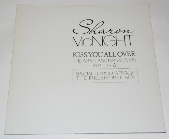 Sharon McNight "Kiss You All Over" 1985 Maxi Single