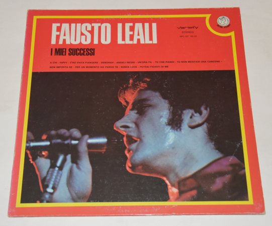 Fausto Leali "I Miei Successi" 1973 Lp 