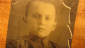 старое фото " Сын Полка " Мальчик Старший лейтенант .1940-45 год - вид 1