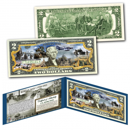 2 доллара США Корейская Война 1950-53 гг