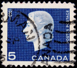 Канада 1962 год . Королева Елизавета II (1)