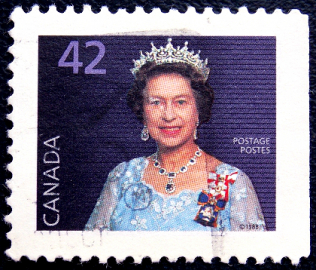 Канада 1991 год Королева Елизавета II