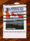Канада 1991 Флаг горы Sc#1356 Used