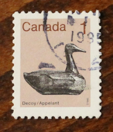Канада 1982 подсадная утка Sc#917 Used