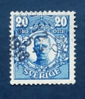 Швеция 1911 король Густав V Sc# 83 Used