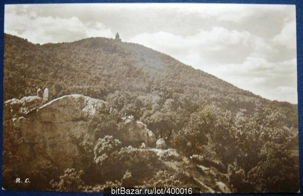 Будапешт гора Янош смотровая башня Эржебет Килато ПК ретро