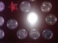 Набор 70 лет Победы во флокированном планшете 21 монета в капсулах _224_ - вид 4