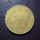 Турция 100 лир 1989 год.