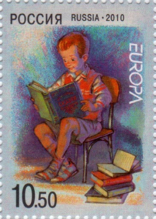 Россия 2010 Детские книги Европа СЕПТ 1409 MNH