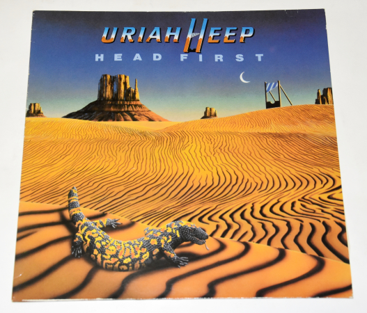 Uriah Heep "Heard First" 1983 Lp 