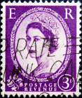 Великобритания 1954 год . Королева Елизавета II .