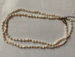 Ожерелье Бусы Нитка жемчуга 85 см с серебряной застежкой. Новая с бирками Ювелирного магазина - вид 1