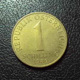 Австрия 1 шиллинг 1989 год.