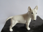 Бультерьер белый собака ,авторская керамика,Вербилки - вид 1