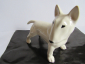 Бультерьер белый собака ,авторская керамика,Вербилки - вид 2