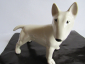 Бультерьер белый собака ,авторская керамика,Вербилки - вид 3
