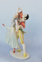 Фарфоровая статуэтка "Танец любви" Hutschenreuther (Хутченройтер) 1955 - 1969 гг. Германия - вид 2