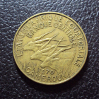 Экваториальные Африканские Штаты 5 франков 1970 год.