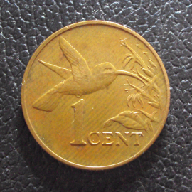 Тринидад и Тобаго 1 цент 1975 год.