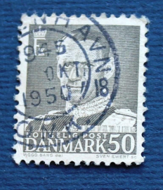 Дания 1949 Король Фредерик IX Sc#312 Used