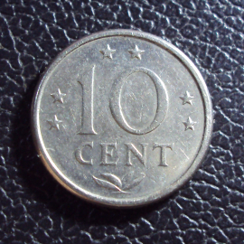 Нидерландские Антилы 10 центов 1974 год.